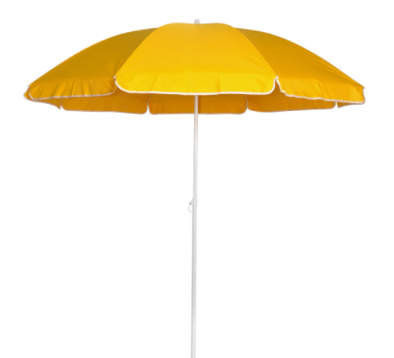 This parasol will make you feel like there's a bit of beach in your garden