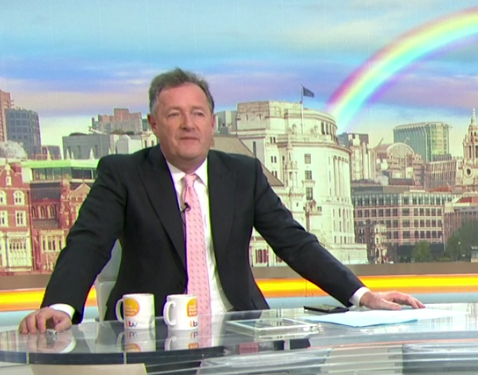 Piers dramatically quit GMB