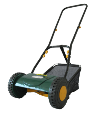 This hand-push lawn mower from B&Q was the cheapest we found