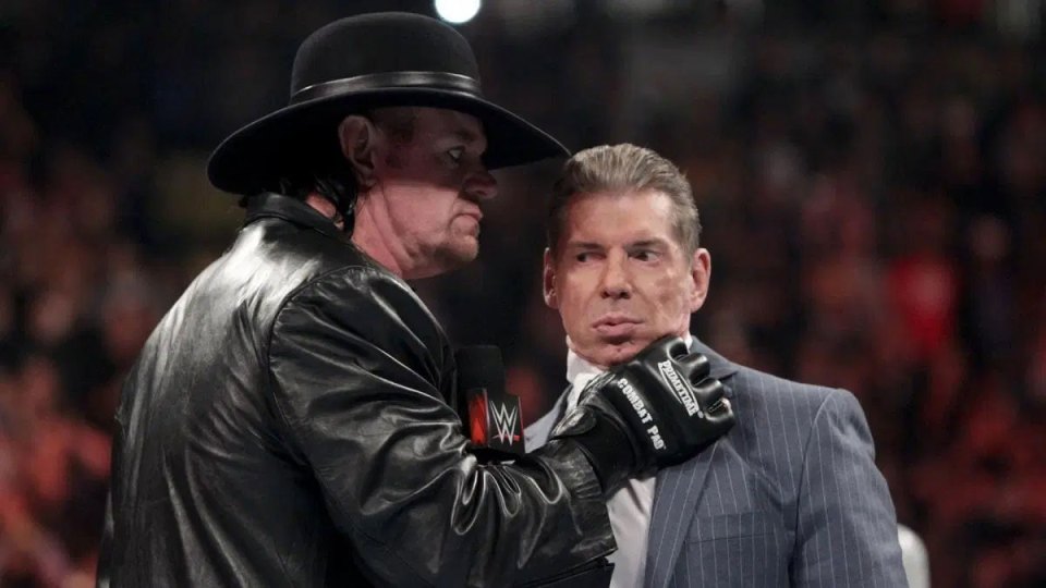  The Undertaker and Vince McMahon have a tight bond - but fell out last year