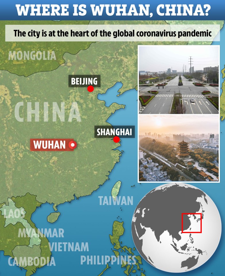  Wuhan is at the centre of the pandemic