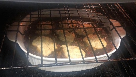 She whipped up classic such as stew and dumplings, spag bol and chicken curry