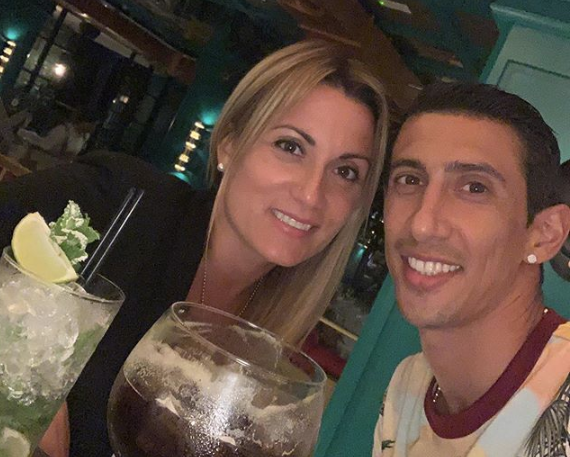  Di Maria's wife Jorgelina said the pair went through hell living in England