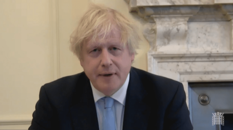  Boris Johnson confirmed that his Government was looking at travel agreements with other countries