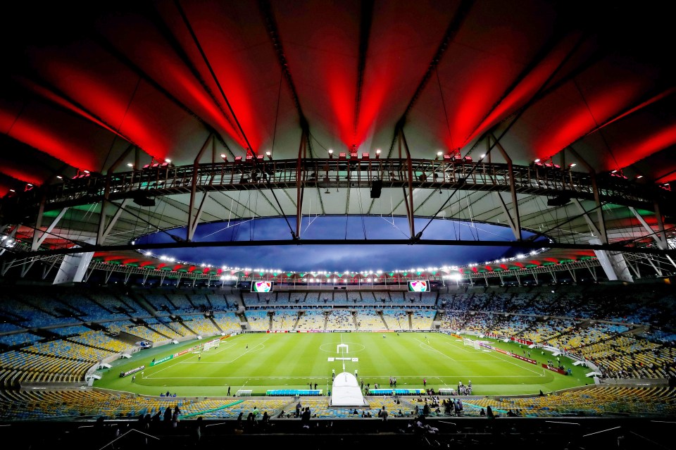 Rio de Janeiro’s Maracana stadium is also one of the most well known