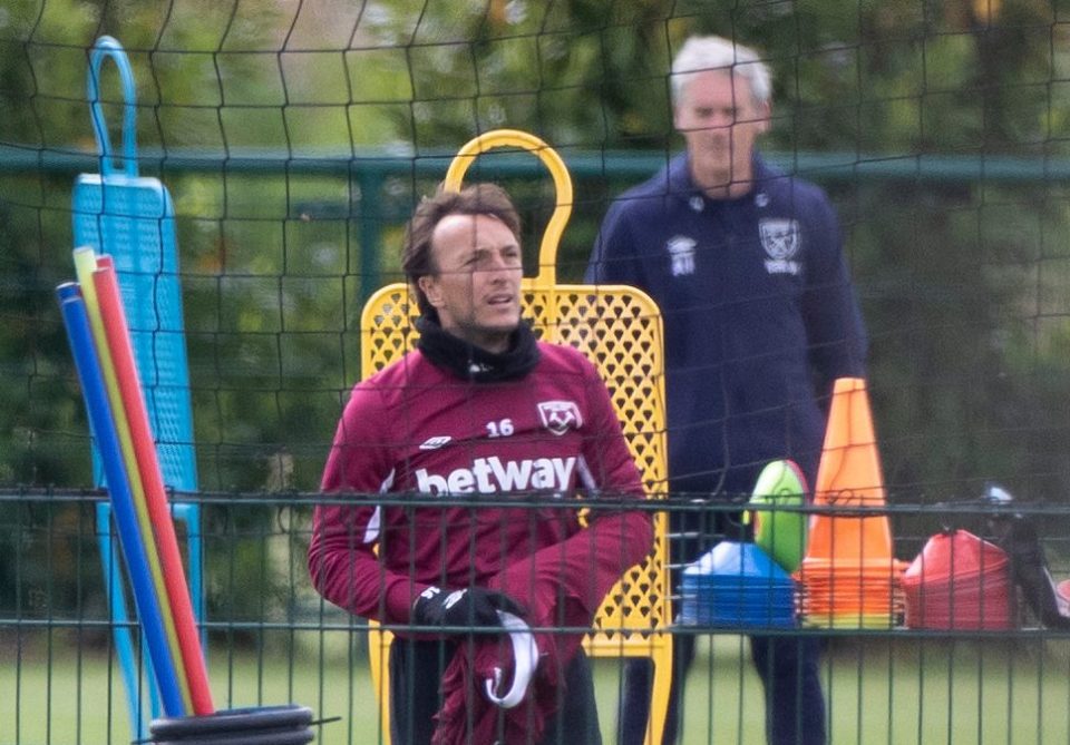  West Ham are among the teams already back in socially distanced training