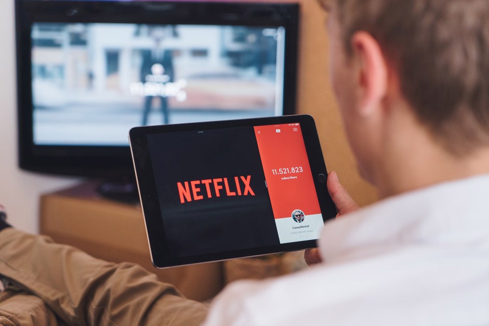 Netflix is just one of the ways Brits rack up their screen time