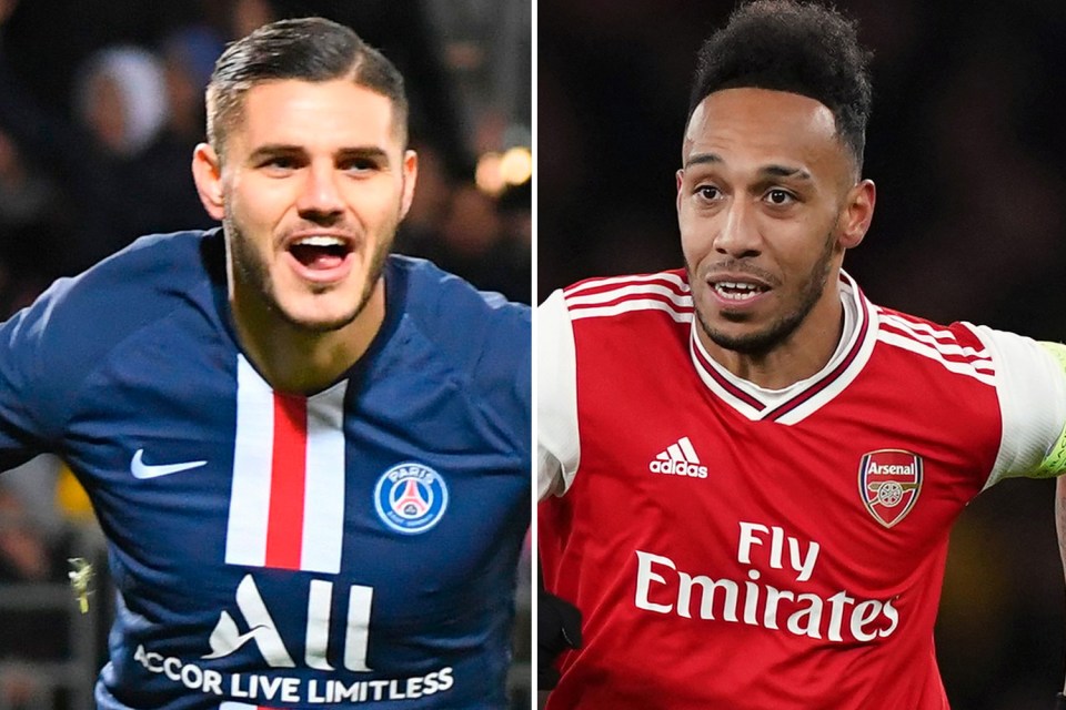  Arsenal are reportedly going to be offered Icardi in a swap deal with Aubameyang