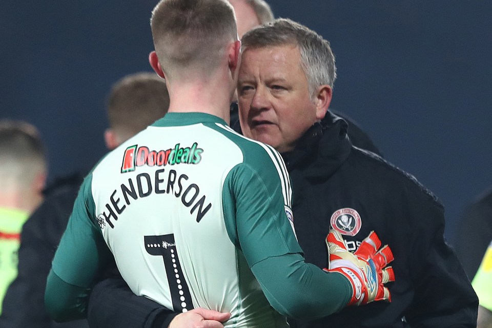  Chris Wilder insists the only right decision is for Dean Henderson to end the season at Sheffield United