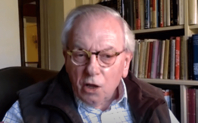  David Starkey's comments about the crisis were broadcast in a YouTube interview