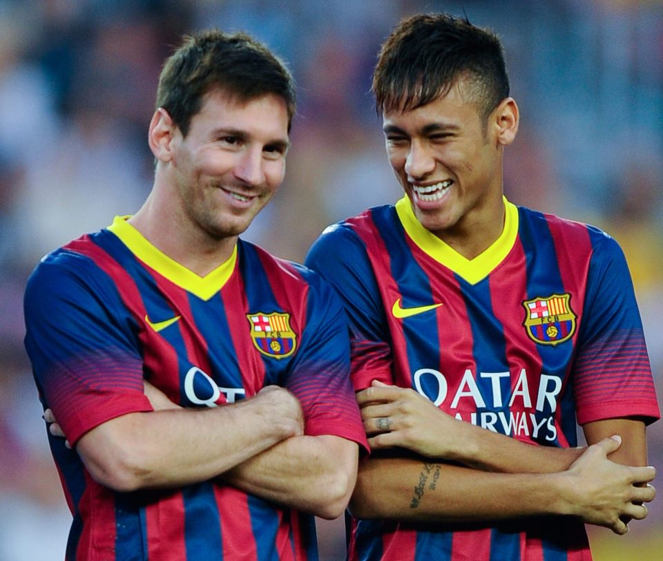 It has been claimed Messi is open to linking up with strike partner Neymar again