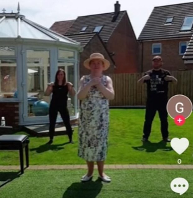 Susan Boyle has even danced to Jawsh 685's track on TikTok