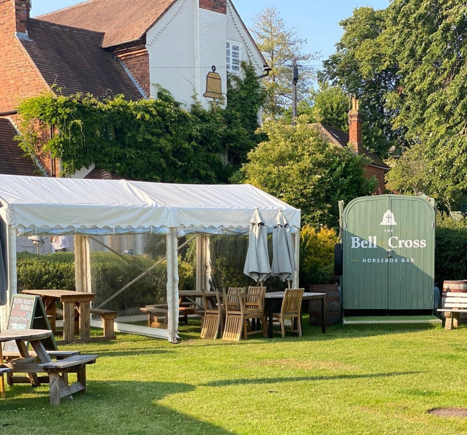 An example of how Stonegate Pubs will look - The Bell and Cross in Worcestershire pictured