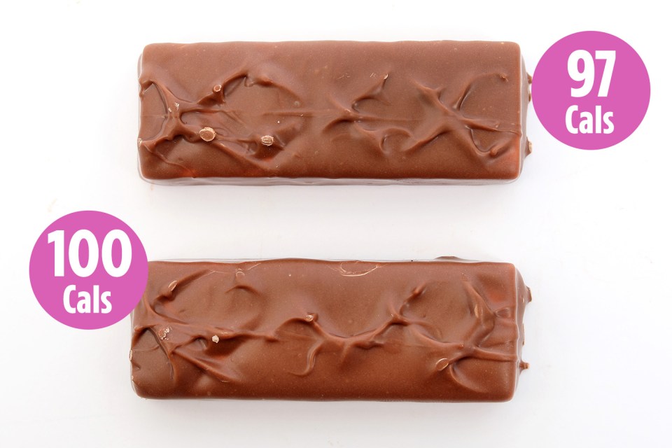 Milky Way chocolate bars are already under 100 calories