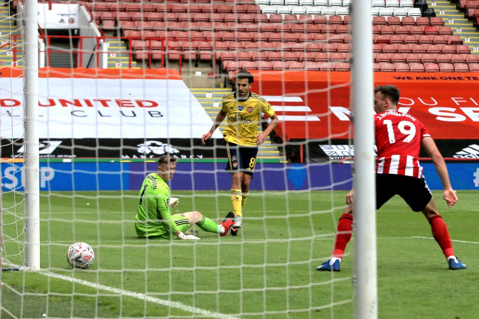  Ceballos slots home the winner for Arsenal