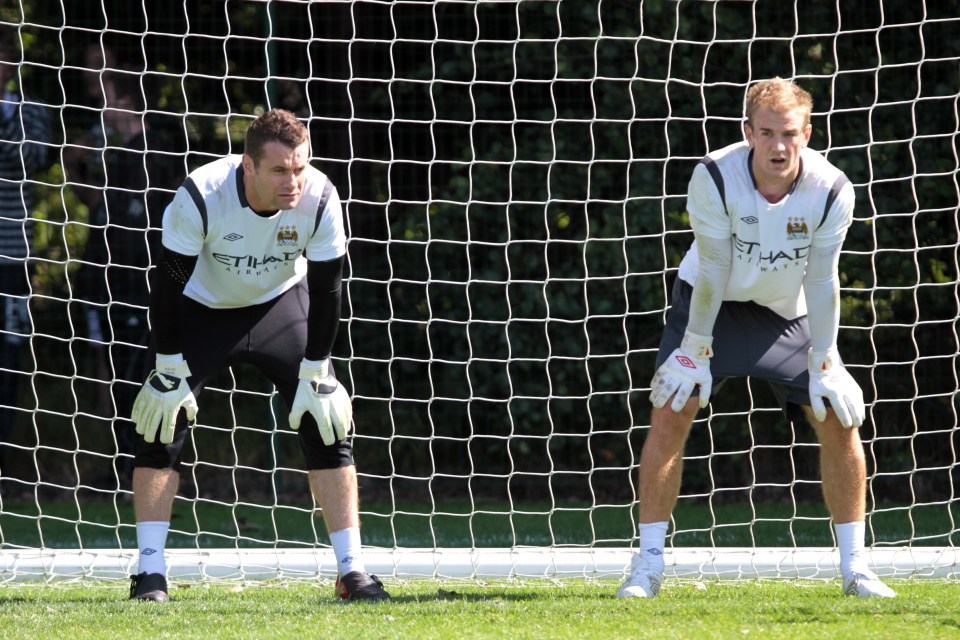  Derby emerged as a potential destination due to Hart's history with goalkeeper coach Shay Given