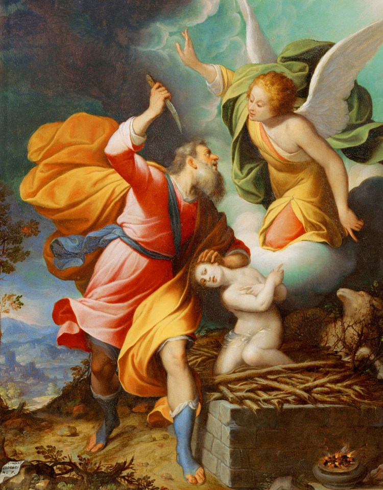 Camillo Procaccini’s Sacrifice of Isaac which in Islam is known as the sacrifice of Ishmael