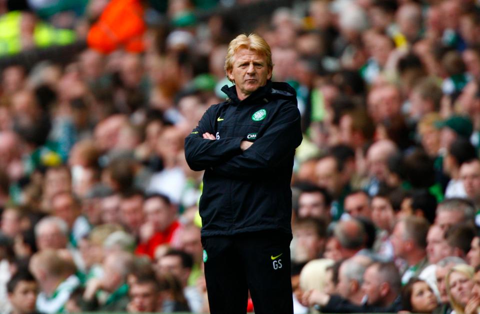  Gordon Strachan managed Celtic between 2005 and 2009, winning three consecutive titles