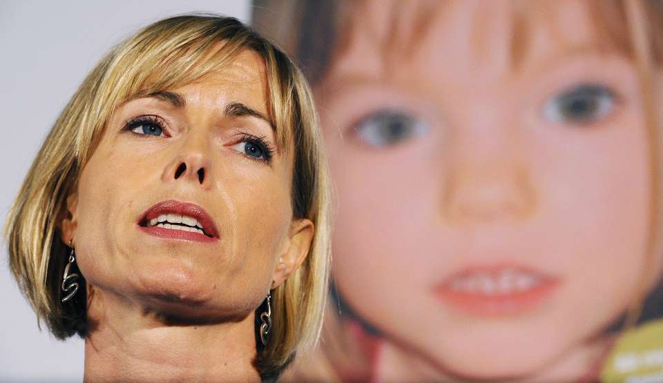  Kate McCann and her husband Gerry still dream of seeing Maddie again