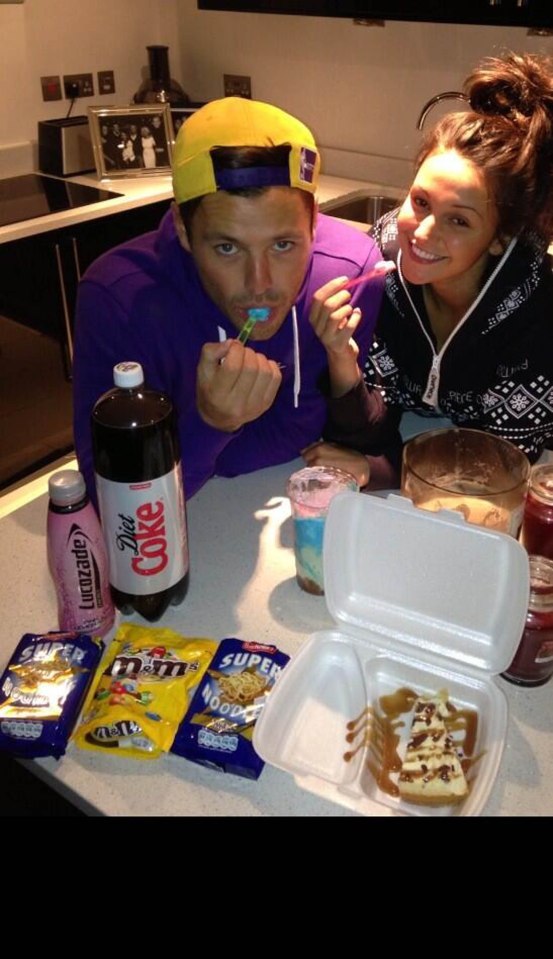 Michelle and Mark still enjoy their snacks though