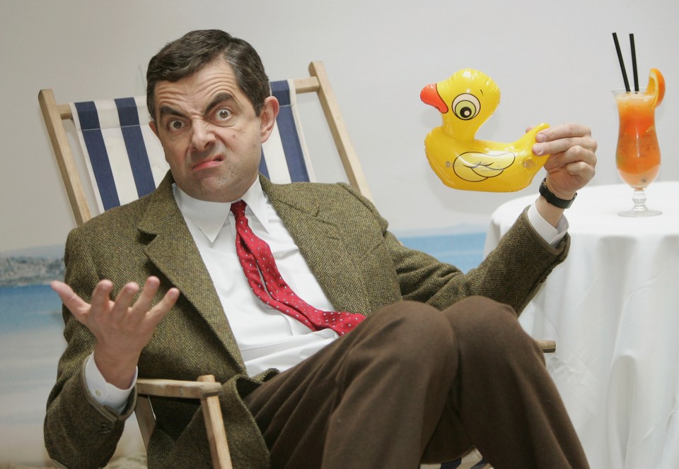 Mr Bean is portrayed by comedy legend Rowan Atkinson 