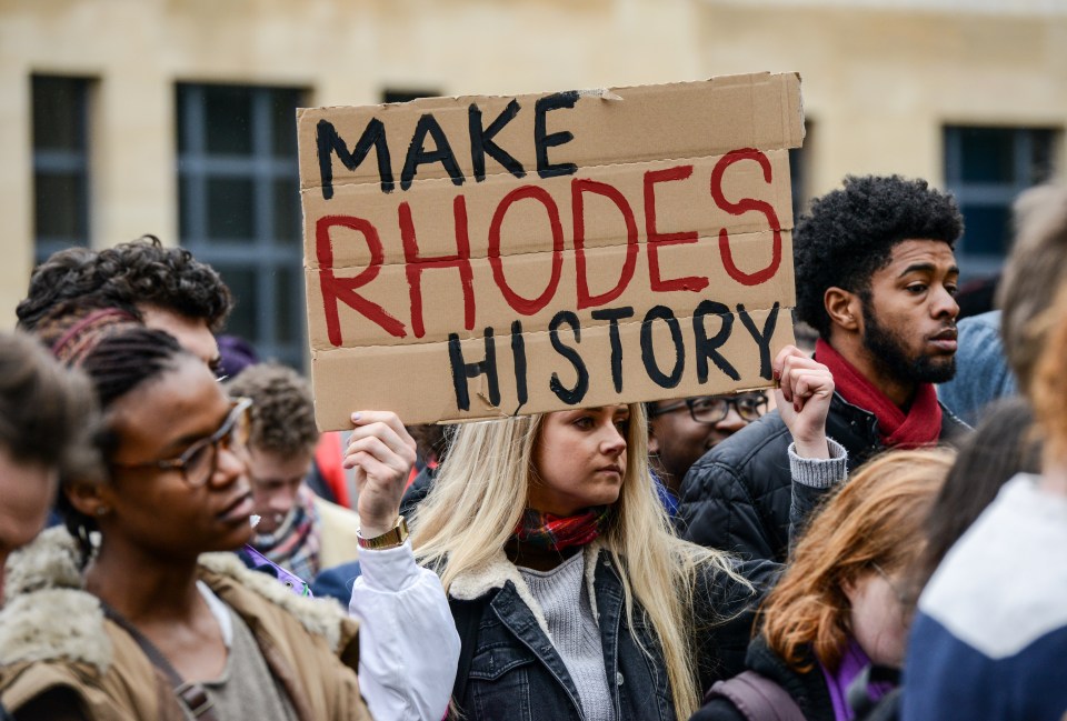 Students have called for the removal of the statue in the past