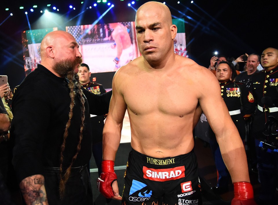 MMA legend Tito Ortiz has revealed he is becoming a cop