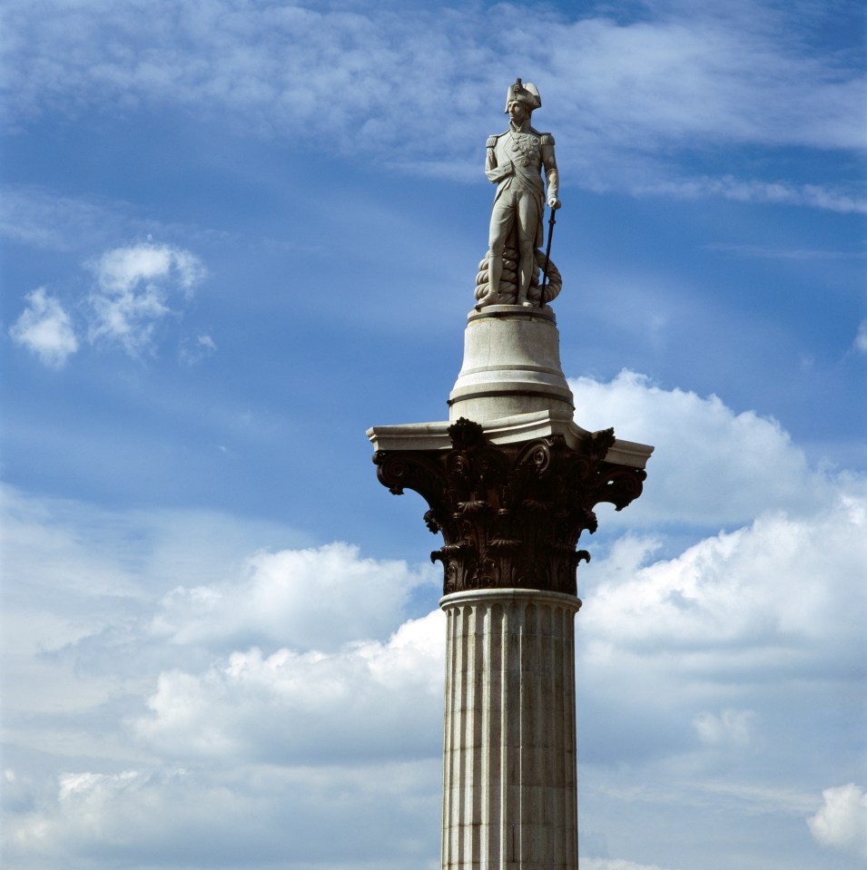 On the hit list: London's iconic Nelson's Column