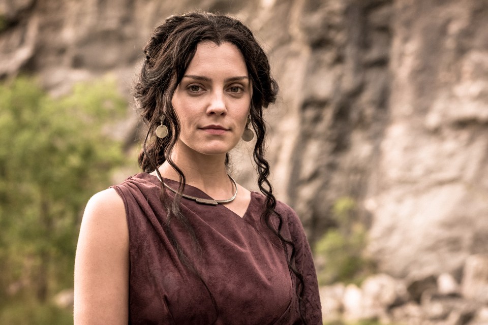 Annabel Scholey plays Amena in Sky Atlantic’s Britannia