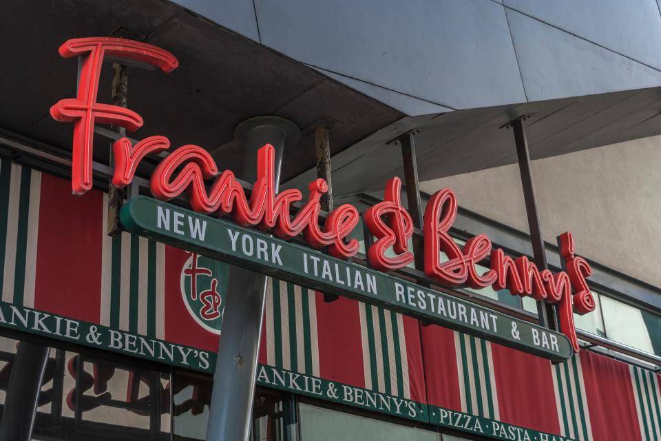 The Restaurant Group plans to close 125 of its restaurants, which will include some Frankie & Benny's sites