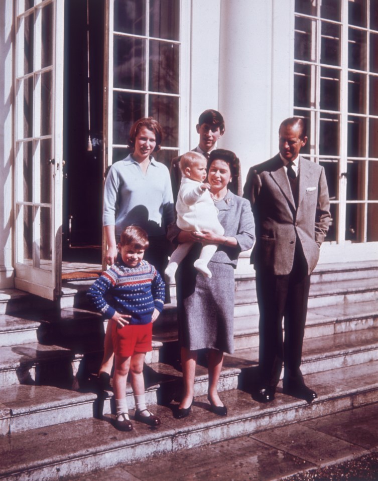 Prince Philip used to make the Queen and their children – Prince Charles, 71, Princess Anne, 69,  Prince Andrew, 60, Prince Edward, 56, – laugh with practical jokes