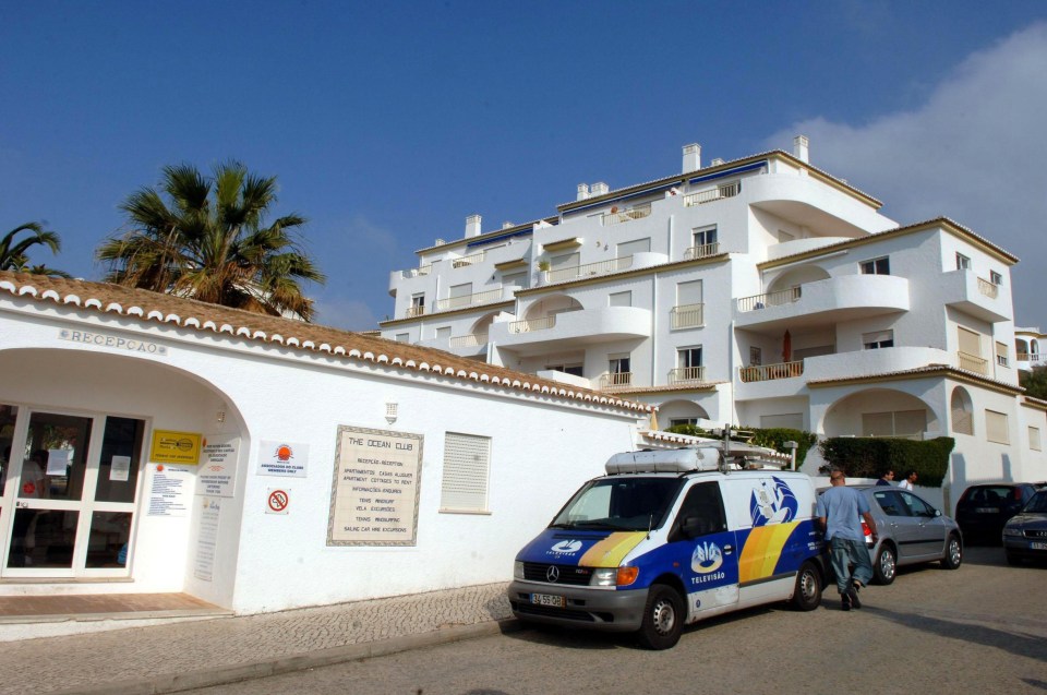  Maddie vanished from these holiday apartments in Praia da Luz