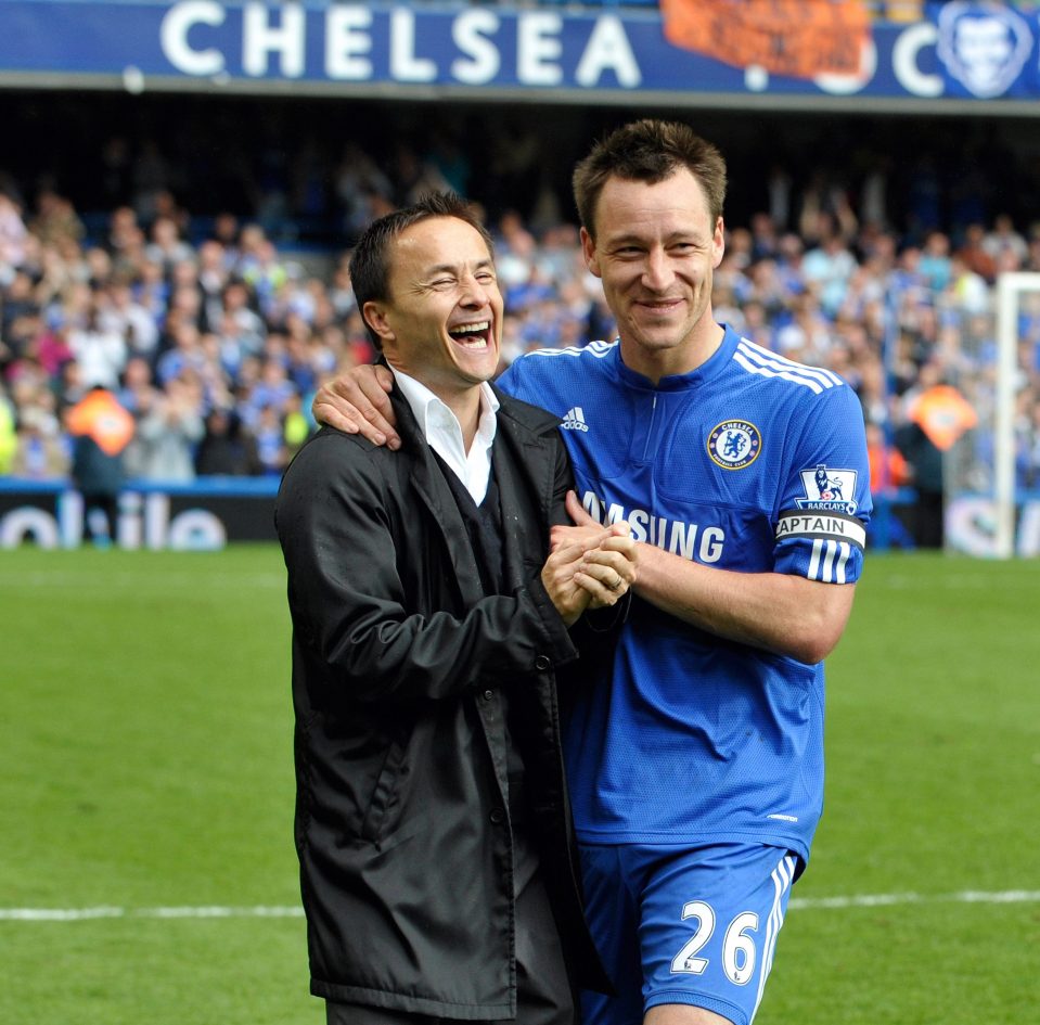  John Terry has revealed Dennis Wise once grabbed him by the throat and made him sell his new car