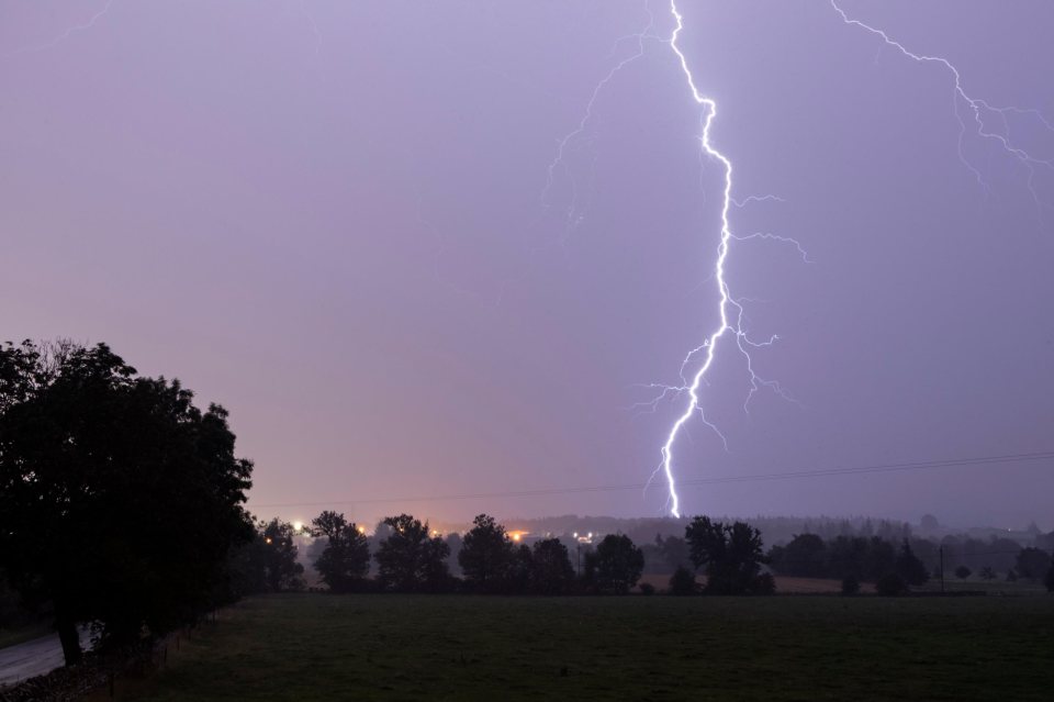 Rain and storms hit parts of the UK on Sunday, June 28