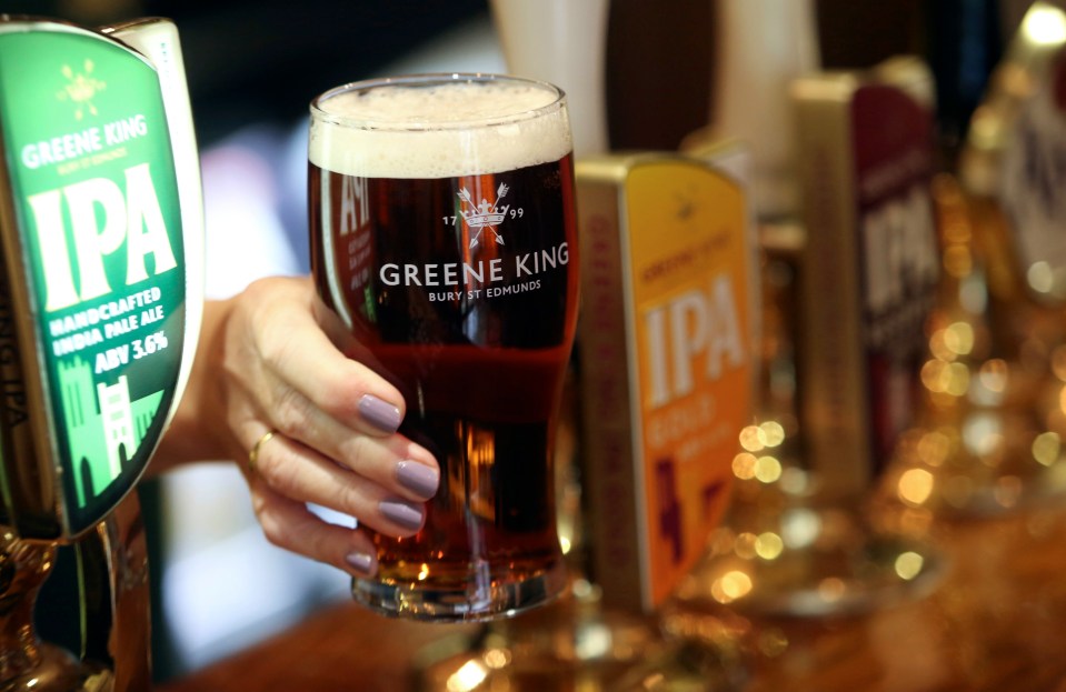 Greene King allows customers to book a table through its website