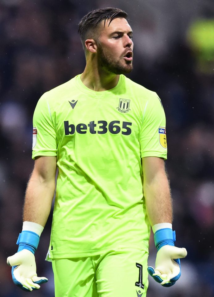  Jack Butland's career has hit the buffers with Stoke