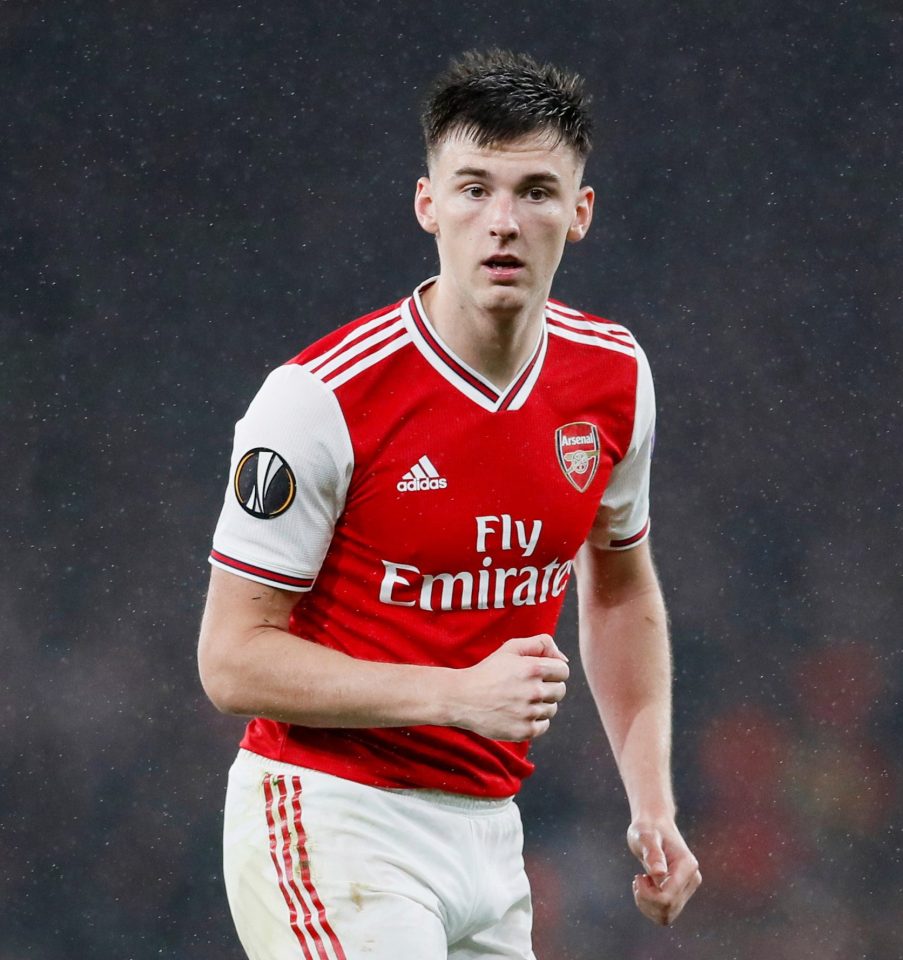  Tierney has only played three times under new manager Mikel Arteta