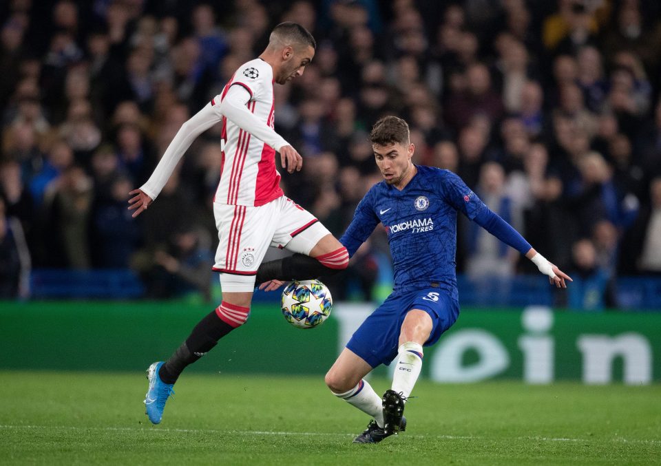  Ziyech has already impressed at Stamford Bridge for Ajax this season