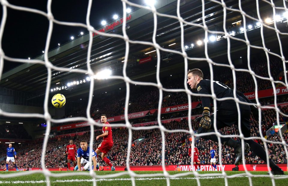  The Brazilian scored at Anfield back in December