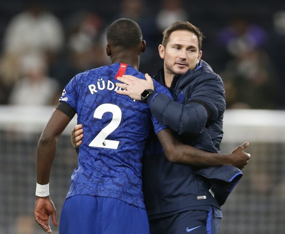 Frank Lampard and Antonio Rudiger were key to Chelsea signing Timo Werner