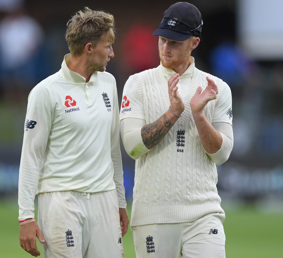  Joe Root may have to miss the first Test against the West Indies and hand over the reins to Ben Stokes (right)