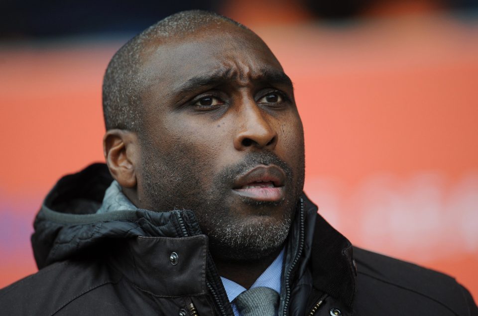  Sol Campbell has left his post as manager of Southend United