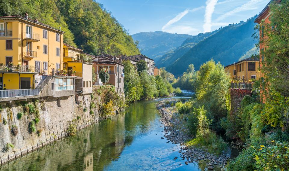  The picturesque town of Bagni di Lucca in Tuscany is now ready to accept tourists