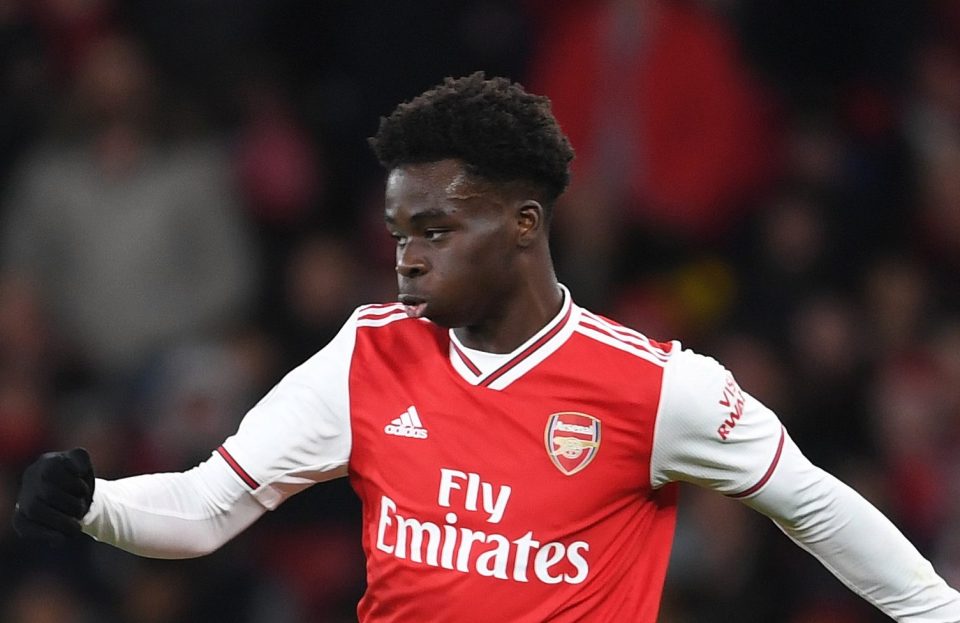  Bukayo Saka has enjoyed a fantastic breakout year at Arsenal