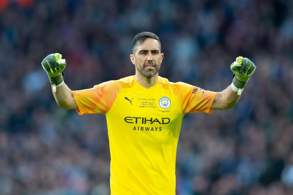  Claudio Bravo might fancy playing a few games before the season finishes