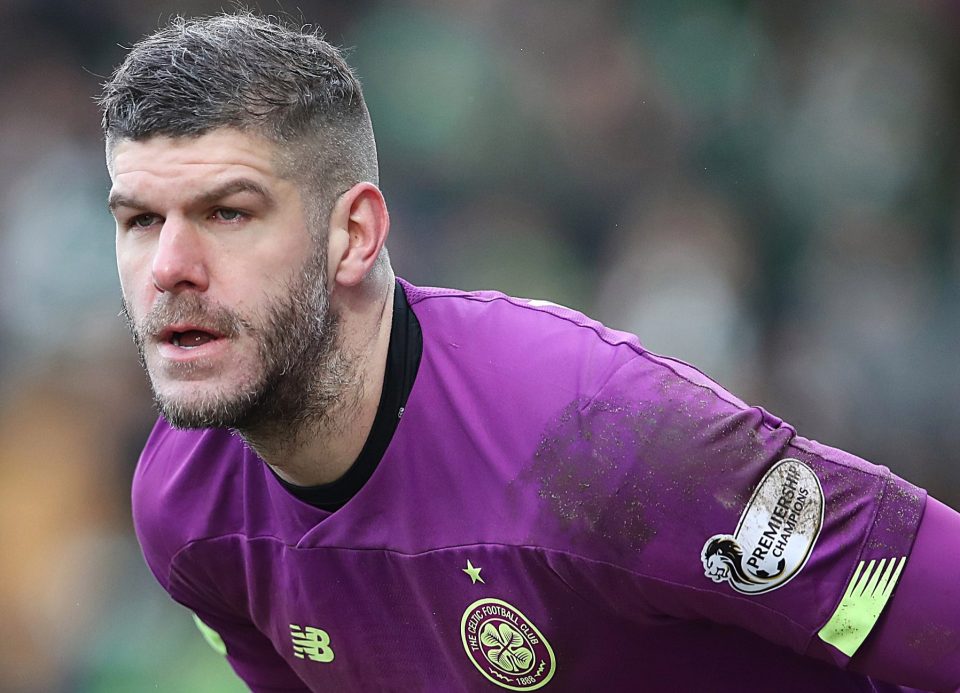  Fraser Forster was sent out by Southampton on loan to Celtic