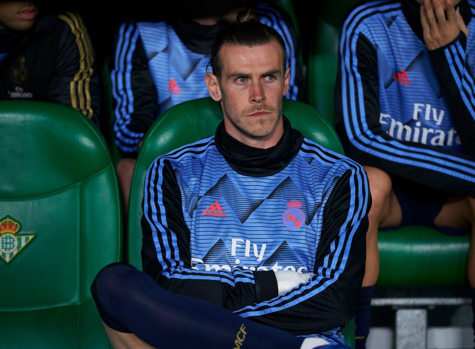 The Welshman has often been relegated to the bench this season