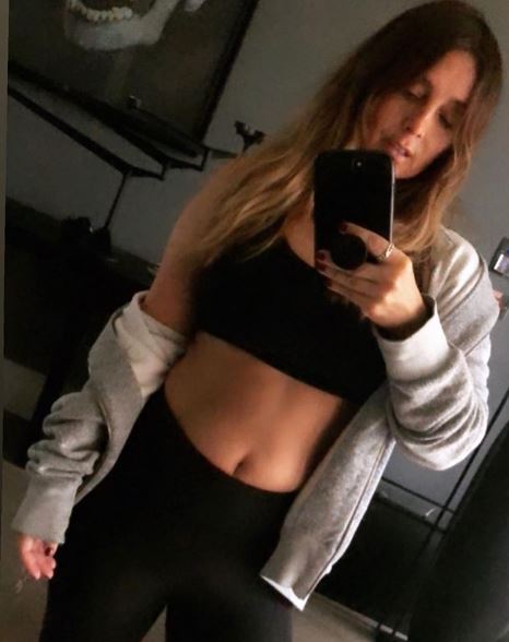 Louise regularly shows off her incredible figure on Instagram