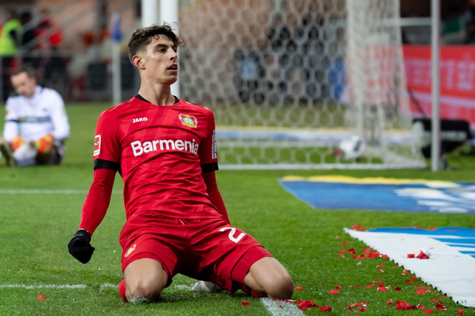  Havertz has been in scintillating form since football's restart