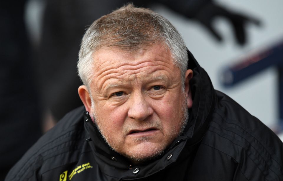  Chris Wilder was left furious at the decision